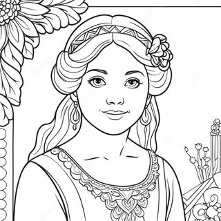 Page De Coloriage Isabella Encanto 116075-51519