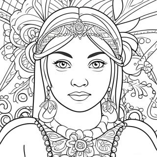 Page De Coloriage Isabella Encanto 116075-51520