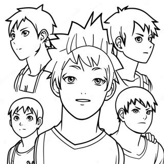 Page De Coloriage Haikyuu 116101-51538