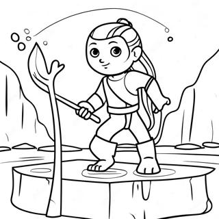 Page De Coloriage Avatar La Voie De Leau 116153-51579