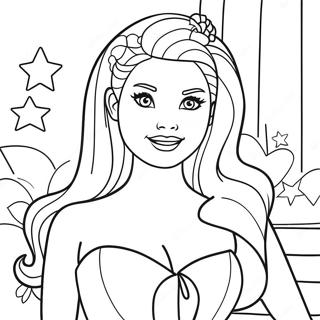 Page De Coloriage Film Barbie 116205-51620