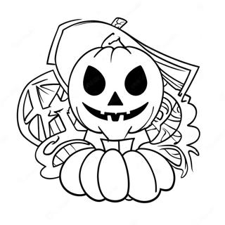 Page De Coloriage Du Logo Spirit Halloween Pages À Colorier