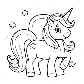 Page De Coloriage De Licorne Danniversaire 116309-51699