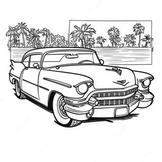 Page De Coloriage Cadillac Sportive 116724-52199