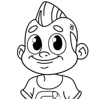 Page De Coloriage De Jimmy Neutron 116772-52222