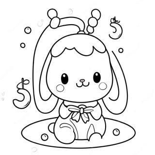 Page De Coloriage De Cinnamoroll Noel 116823-52262