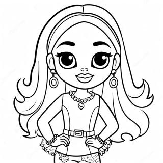 Page De Coloriage Bratz Mode 116900-52323