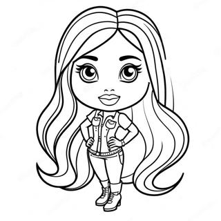 Page De Coloriage Bratz Fashionista Stylee 116901-52325