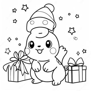 Page De Coloriage Pokemon De Noel 117055-52442