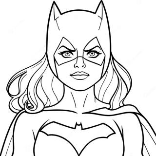 Page De Coloriage De Batgirl 117133-52496