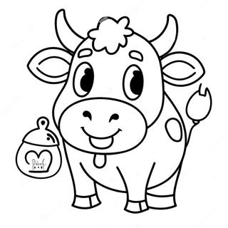 Vache Pages À Colorier