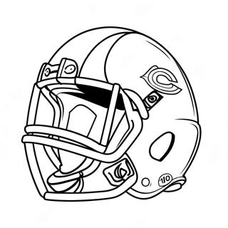 Page De Coloriage De Football Des Chicago Bears 117159-52517