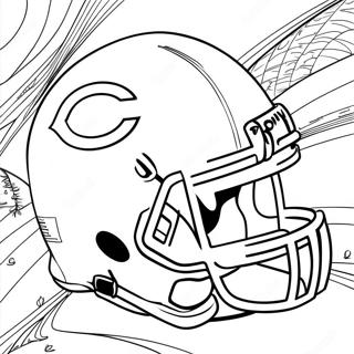 Page De Coloriage De Football Des Chicago Bears 117159-52518