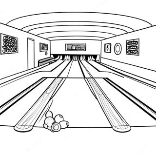 Bowling Pages À Colorier