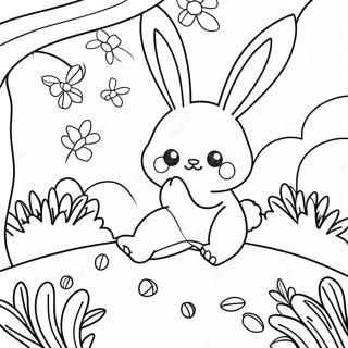 Page De Coloriage Davril Sur Le Theme Du Printemps 117234-52578