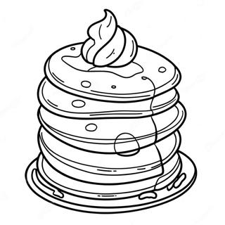 Page De Coloriage Des Crepes Amusantes Ihop 117286-52617