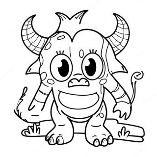 Page De Coloriage De Monstre Pour Adultes 117337-52656