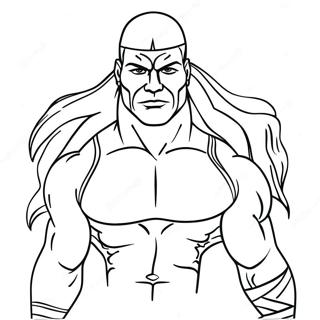 Page De Coloriage Wwe 117466-52753