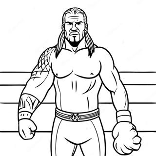 Page De Coloriage Des Moments Emblematiques De La Wwe 117469-52767