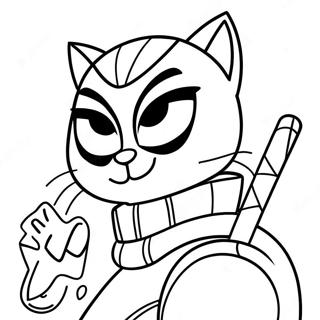 Cat Noir Page De Coloriage 117648-52891