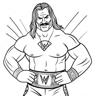 Wwe Page De Coloriage 117700-52932