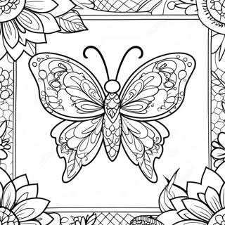 Page De Coloriage De Papillon Attrape Reves 117726-52950