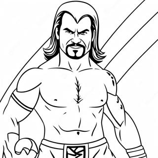 Page De Coloriage Wwe 117828-53031