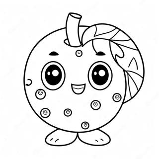 Personnage De Myrtille Mignon Page A Colorier 117933-53114