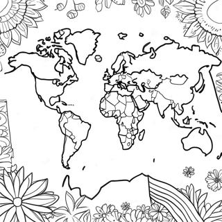 Page De Coloriage De Geographie 117958-53132