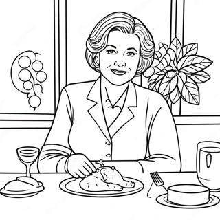 Page De Coloriage Demily Gilmore A Un Diner Chic 117988 53166