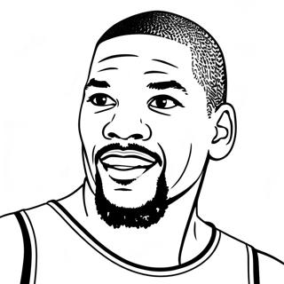 Kevin Durant Pages À Colorier