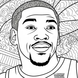 Page De Coloriage De Kevin Durant 118036-53190