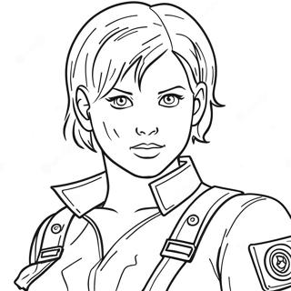 Page De Coloriage De Resident Evil 118062-53210