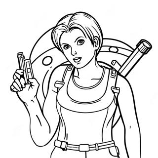 Page De Coloriage De Resident Evil 118062-53211