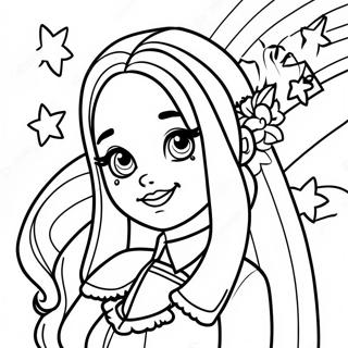 Page De Coloriage De Rainbow High Bella 118164-53290