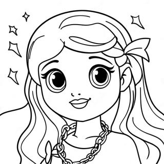 Page De Coloriage De Rainbow High Bella 118164-53291