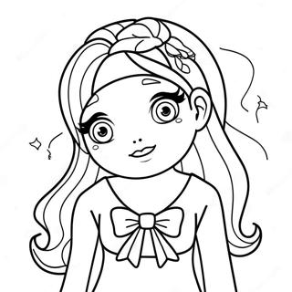 Page De Coloriage De Rainbow High Bella 118164-53292