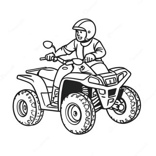 Page De Coloriage De Quad 118294-53391