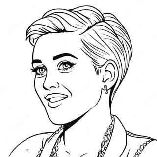 Page De Coloriage De Miley Cyrus 118446-53624