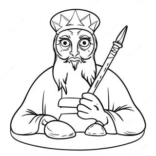 Page De Coloriage Sur Des Choix Sages 118474 53650