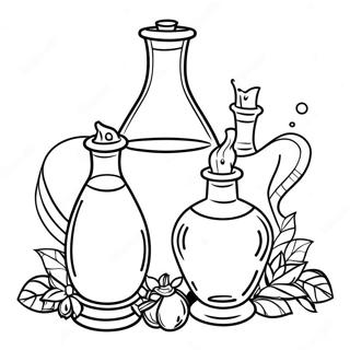 Page De Coloriage Des Potions 118523-53683