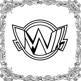 Page De Coloriage Du Logo Wwe 118627 53772