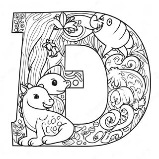 Alphabet Animal Pages À Colorier