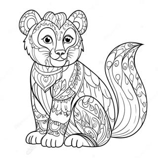 Page De Coloriage De Lalphabet Animal 118986-54043