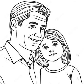 Page De Coloriage De Papa Et Fille 119062-54102