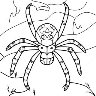 Araignée Minecraft Pages À Colorier