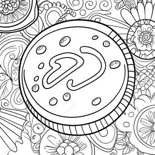 Page De Coloriage De Biscuit Oreo 119551-54484