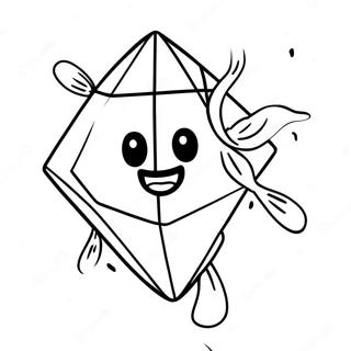 Page De Coloriage De Dreidel Heureux En Train De Tourner 119681-54595