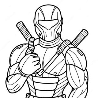 Snake Eyes Mode Stealth Coloriage 119786-54677