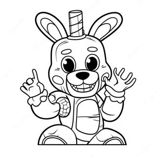 Springtrap Fnaf Pages À Colorier